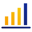 Upward trending graph illustration.