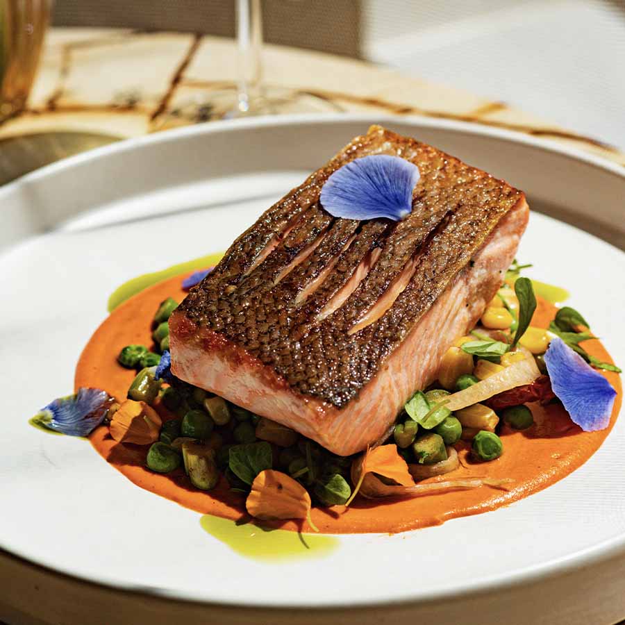 Photo of a plated dish