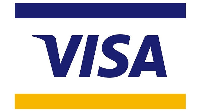 Dites à vos clients que vous acceptez Visa Visa Point of Sale (POS) graphic.