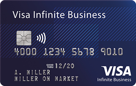 Visa Infinite Business Card La carte Visa Infinite Affaires