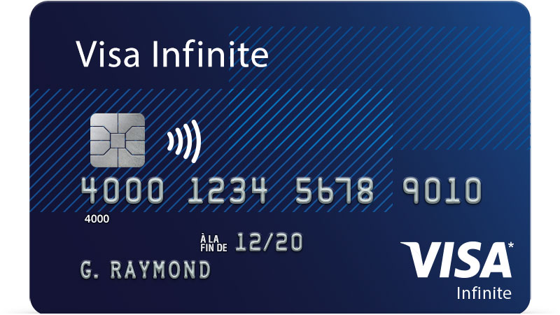 Visa Infinite card