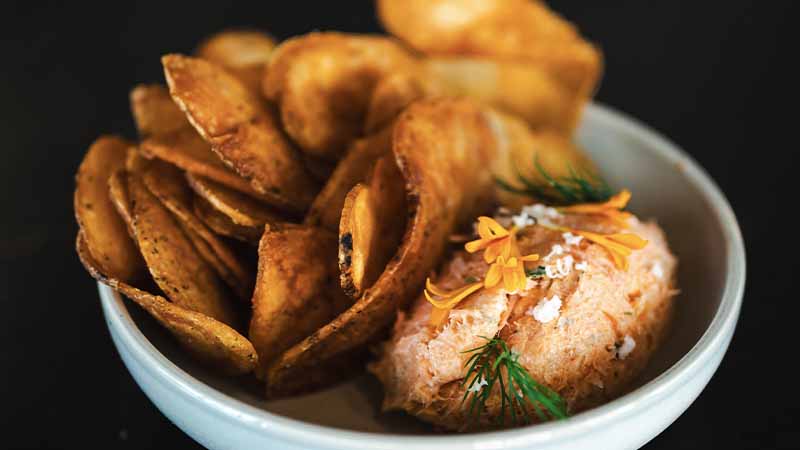 A dish from Bar Chouette