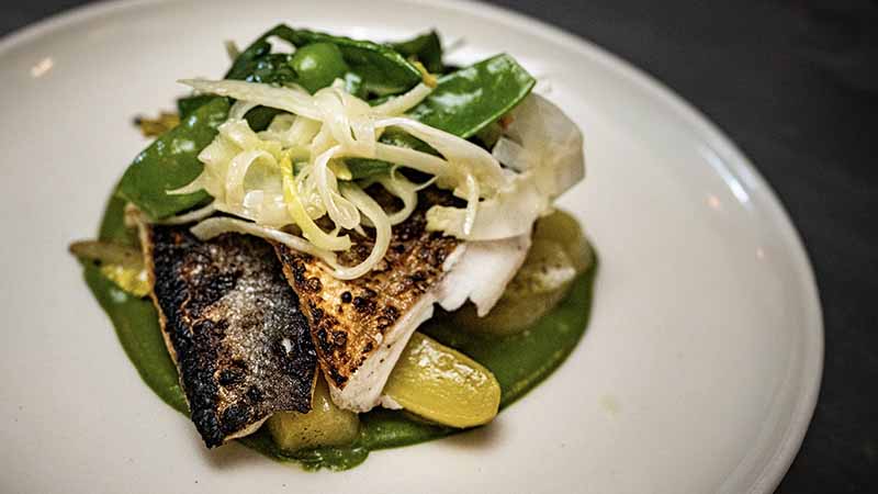 A dish from the Bistro La Franquette