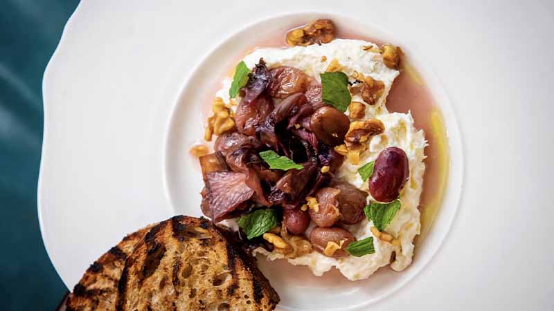 A dish from the Lena restaurant